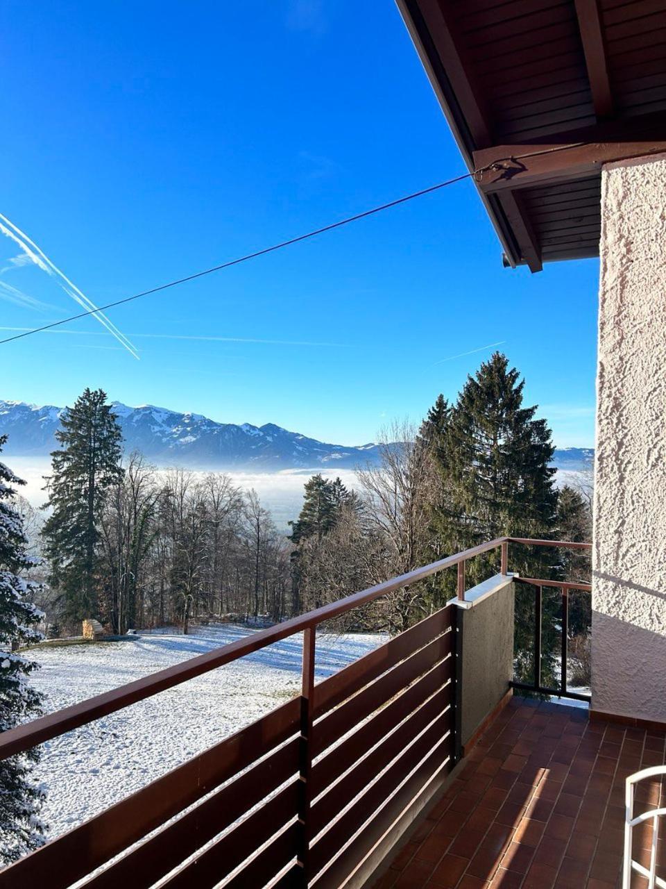 Apartment - Ueber Den Wolken Batschuns Exteriör bild